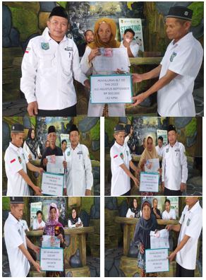 Hore Cair Lagi !!! 42 KPM di Desa Taringgul landeuh menerima  Bantuan Lansung Tunai  ( BLT DD ) Tahap III dari Pemerinta